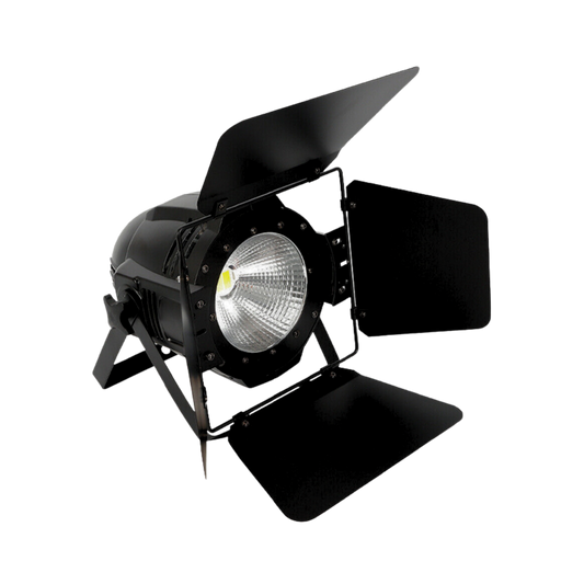 Visualux PAR Led Cob 2 en 1 bulb, 200w, showcasing warm and cool light options in a compact design.