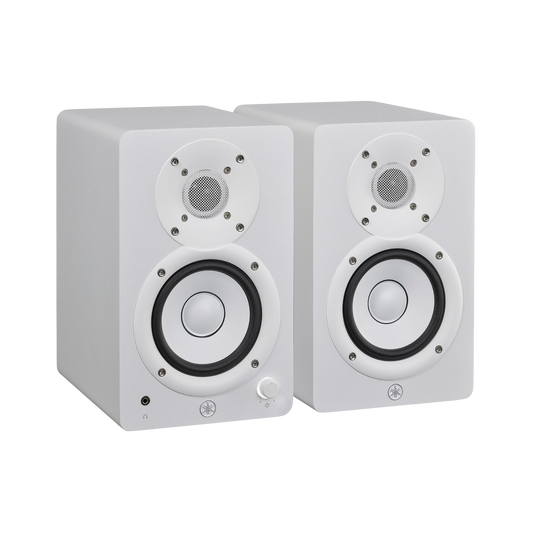 Yamaha HS4W Monitor de Estudio Profesional Autoamplificado de 4” (PAR)